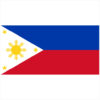 Philippines Flag Sticker – vinyl decal printed in the USA