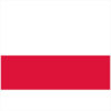 Poland Flag Sticker – vinyl decal printed in the USA
