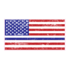 Police Blue Line American Flag Sticker – vinyl decal printed in the USA