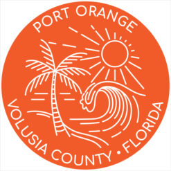 Port Orange Volusia County Sticker – vinyl decal printed in the USA