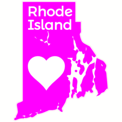 Rhode Island Heart State Sticker – vinyl decal printed in the USA