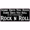 Rock n Roll Life Bumper Sticker – vinyl decal printed in the USA