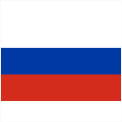 Russia Flag Sticker – vinyl decal printed in the USA