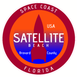 Satellite Beach Florida Sticker – vinyl decal printed in the USA