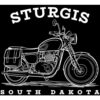 Sturgis South Dakota Motorcycle Sticker – vinyl decal printed in the USA