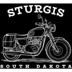 Sturgis South Dakota Motorcycle Sticker – vinyl decal printed in the USA