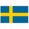 Swedish Flag Sweden Sticker – vinyl decal printed in the USA
