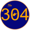 The 304 West Virginia Circle Sticker – vinyl decal printed in the USA