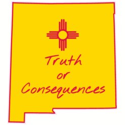 Truth or Consequences New Mexico Sticker – vinyl decal printed in the USA