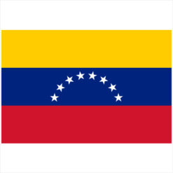Venezuela Flag Sticker – vinyl decal printed in the USA