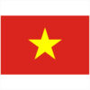 Vietnam Flag Sticker – vinyl decal printed in the USA