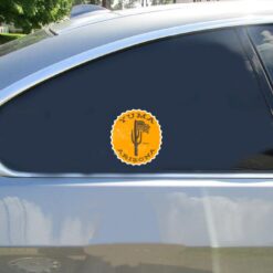 Yuma Arizona USA Car Sticker shown on a vehicle rear window