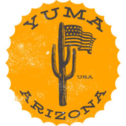 Yuma Arizona USA Sticker – vinyl decal printed in the USA