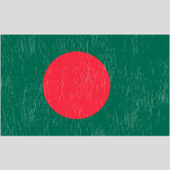 Bangladesh Vintage Flag Design - US Custom Tees