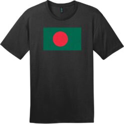 Bangladesh Vintage Flag T-Shirt Jet Black - US Custom Tees