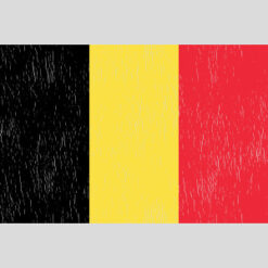 Belgium Vintage Flag Design - US Custom Tees