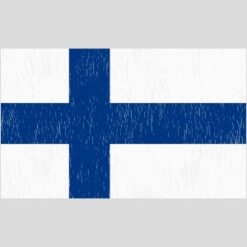 Finland Vintage Flag Design - US Custom Tees