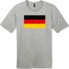 Germany Vintage Flag T-Shirt Heathered Steel - US Custom Tees