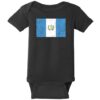Guatemala Vintage Flag Baby One Piece Black - US Custom Tees