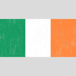 Ireland Vintage Flag Design - US Custom Tees