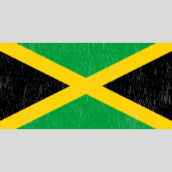 Jamaica Vintage Flag Design - US Custom Tees