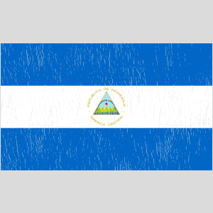 Nicaragua Vintage Flag Design - US Custom Tees