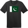 Pakistan Vintage Flag T-Shirt Jet Black - US Custom Tees