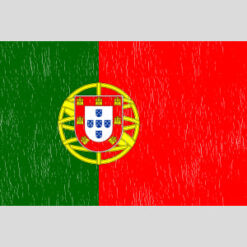 Portugal Vintage Flag Design - US Custom Tees