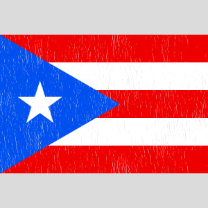 Puerto Rico Vintage Flag Design - US Custom Tees