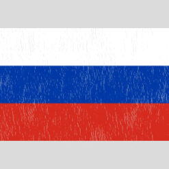 Russia Vintage Flag Design - US Custom Tees