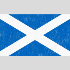 Scotland Vintage Flag Design - US Custom Tees