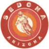Sedona Arizona Mountain Bike Sticker – vinyl decal printed in the USA