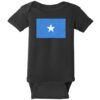 Somalia Vintage Flag Baby One Piece Black - US Custom Tees