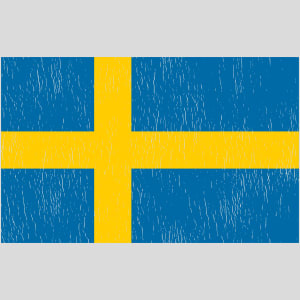 Sweden Vintage Flag Design - US Custom Tees
