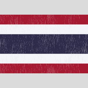 Thailand Vintage Flag Design - US Custom Tees