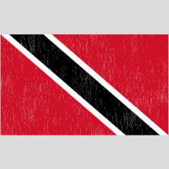 Trinidad and Tobago Vintage Flag Design - US Custom Tees