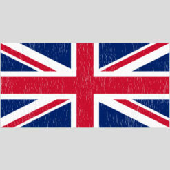 United Kingdom Vintage Flag Design - US Custom Tees
