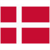 Denmark Flag Sticker – vinyl decal printed in the USA