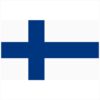 Finland Flag Sticker – vinyl decal printed in the USA