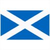 Scotland Flag Sticker – vinyl decal printed in the USA
