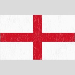 England Vintage Flag Design - US Custom Tees